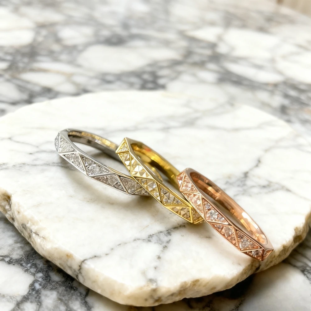 

2025 Trendy Jewelry Newly - designed Diamond - set Diamond Ring