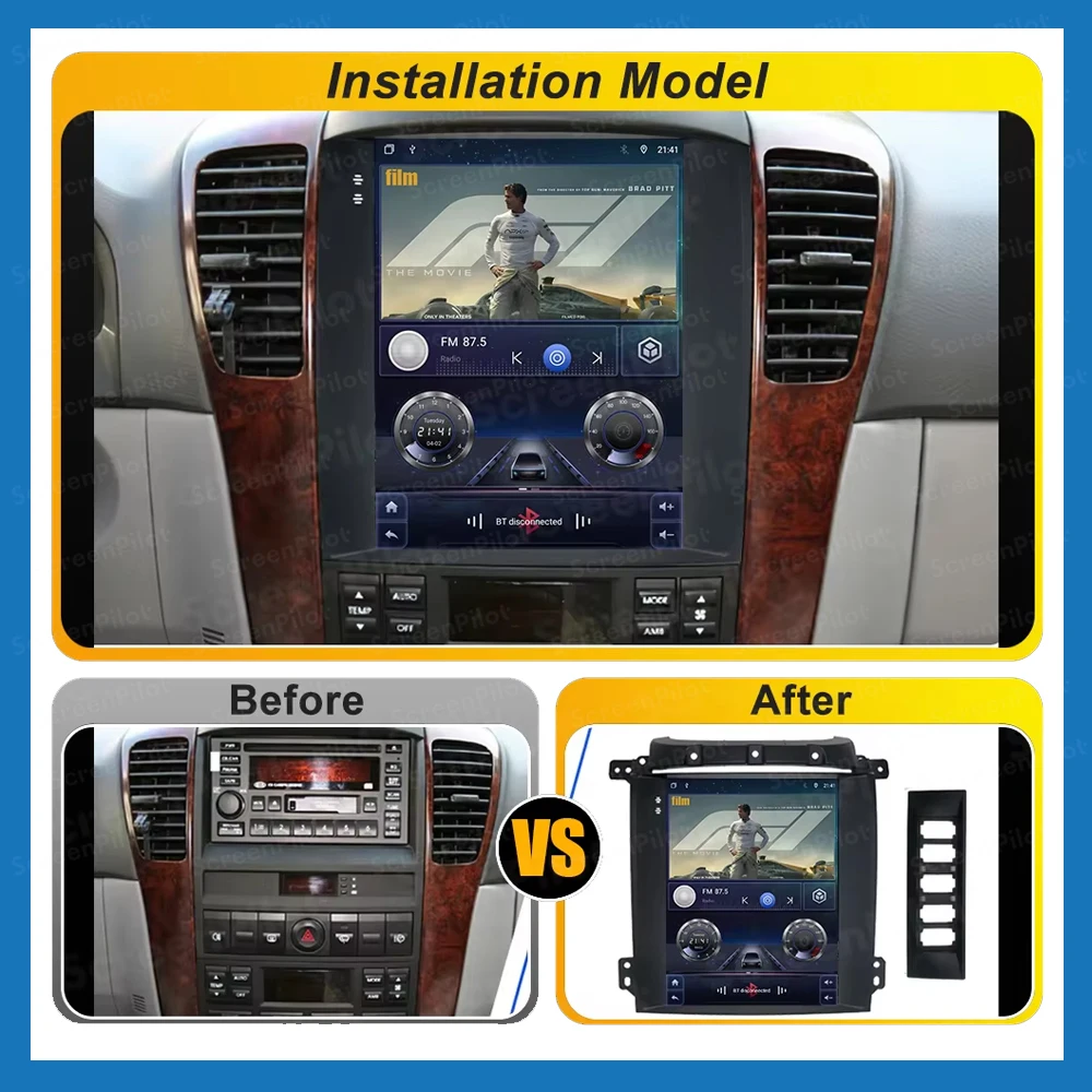 Car Android Player For Kia Sorento BL 2002 - 2006 Android 16 2din Radio Multimedia Video GPS 2 din carplay auto