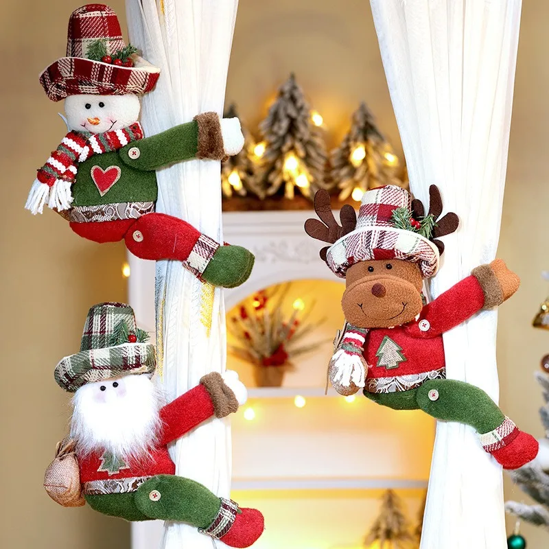 prendedor-de-cortina-de-natal-em-pelucia-boneco-de-neve-papai-noel-e-rena-decoracao-festiva-para-janelas-e-festas-de-fim-de-ano