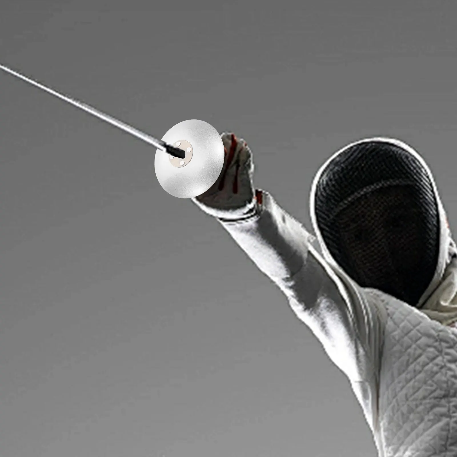Stainless Steel Fencing Hand Guard for Foil Sabre Training Competition Safety Protective Equipment