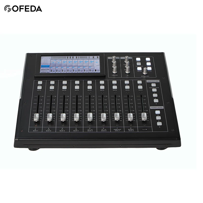 Professional Digital Audio Rack Mixer GOX-MD16 Made of Metal WIFI Recording Console Manufactured GOX for Audio Professionals