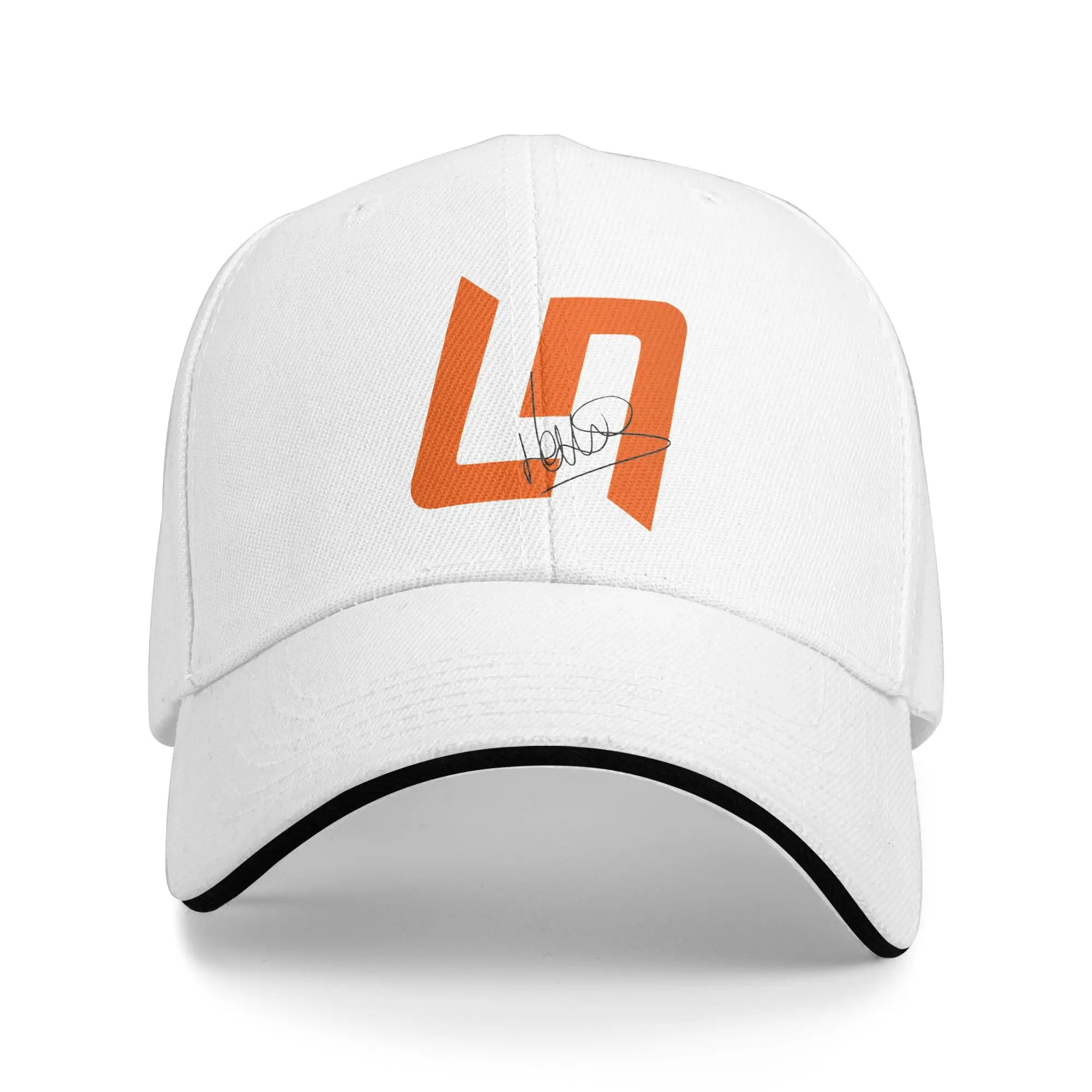 Women Men L-Lando N-Norris Signed LN4 Outdoor Hat Spring  Sun Cap Casual Baseball Cap Hip Hop Sunscreen Hats