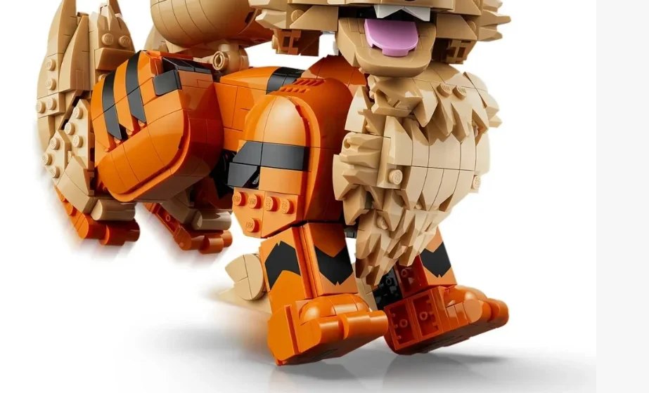 The Cheapest Fire Wind Beast Building Set 1190pcs Adult Trendy Collectible Assembly Toy Desktop Decoration  Christmas gift - view 2