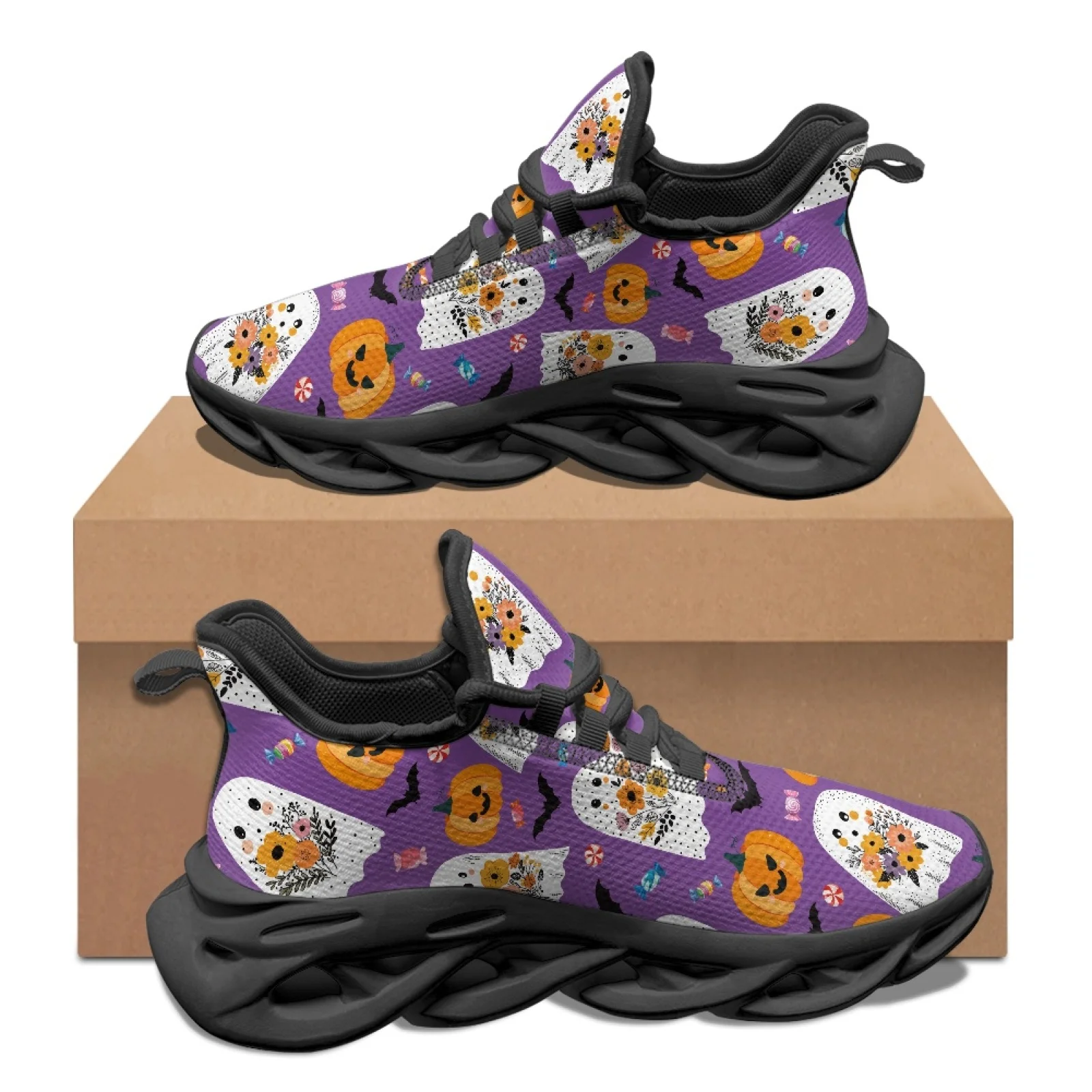 PENSTROLL PENSTROLL Ghost Pumpkin Lightweight Athletic Shoes for Workout Mesh & EVA New Arrival All Season Men
