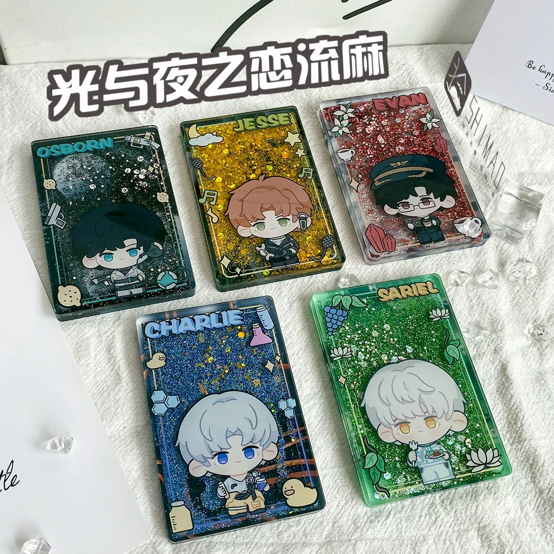 Anime Light and Night Osborn Evan Sariel Charlie Jesse Cosplay Quicksand Mahjong Acrylic High Appearance Level Cartoon Cute