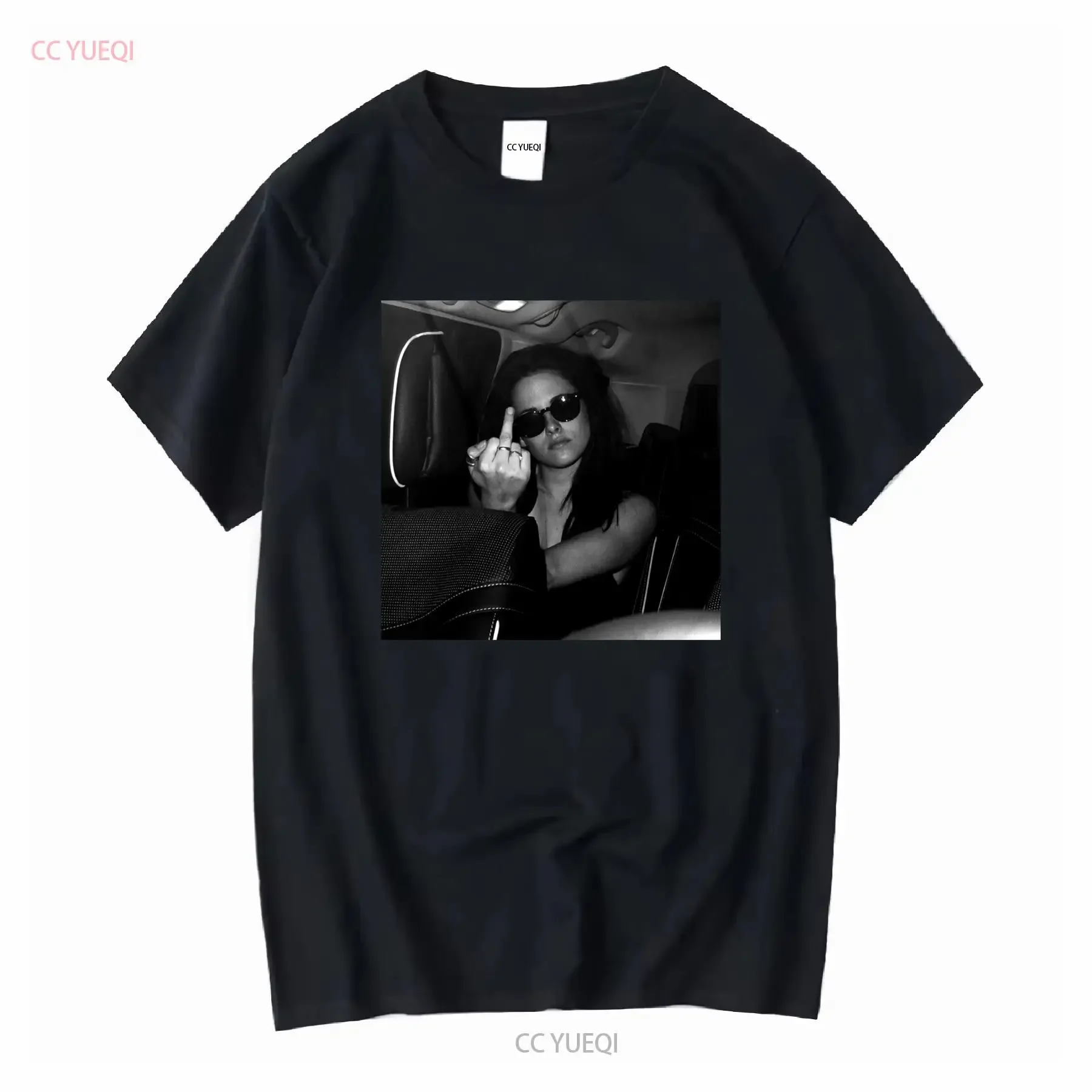 Kristen Stewart Middle Finger shirt Bella Swan Twilight LGBTQ T Bisexual New Moon Eclipse Saga merch s vintage Washed graphic