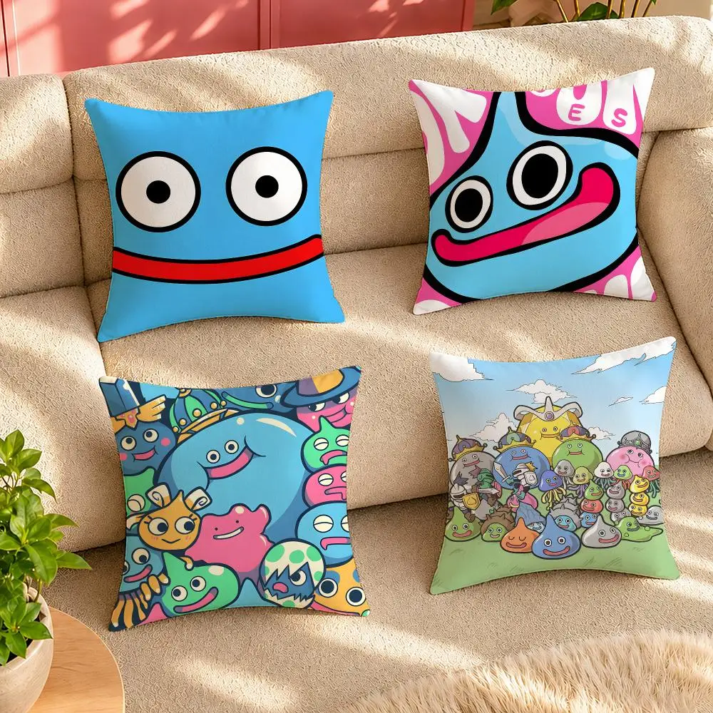 popular del juego Dragon Quest Cushion Cover Pillow Cover Decorative Throw Couch Home Decor for Living Room Sofa