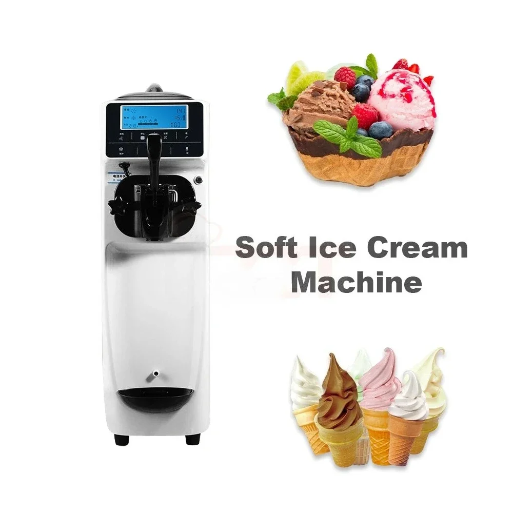 220V 110V Italian Ice Cream Machine High Quality Ice Cream Machines Prices Home Commercial Use Soft Ice Cream Making Machine