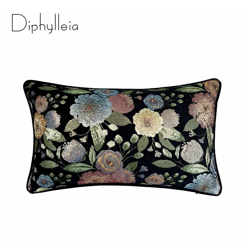 

Diphylleia Роскошный чехол для подушки Dream Of Eden, вдохновленный дизайн, жаккардовые наволочки для отеля, виллы, украшения фермерского дома