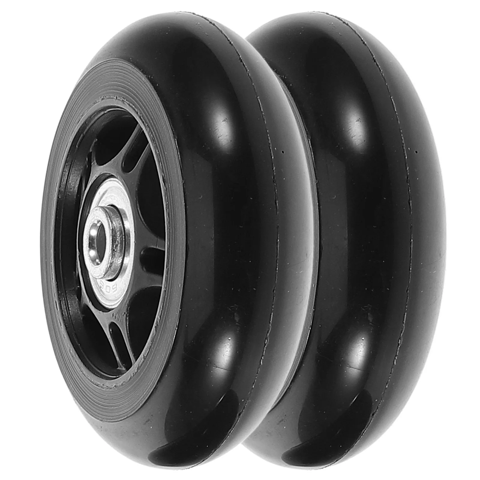 

2pcs Suitcase Replacement Wheels Durable Silent Universal Luggage Wheel for Scooter Trolley Case Accessories Travel Repair