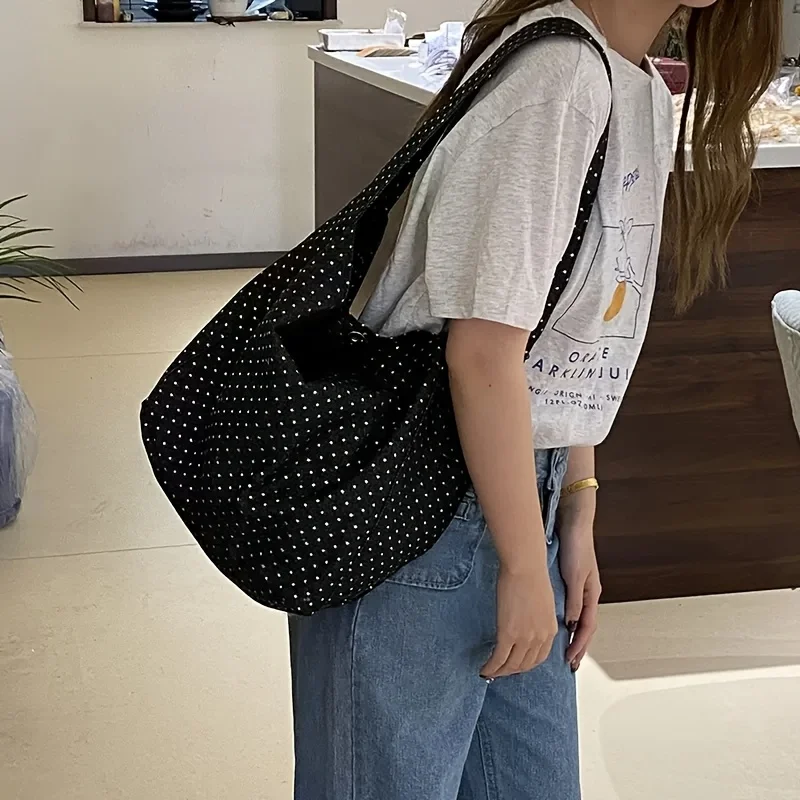 سعة كبيرة العصرية ليوبارد طباعة قماش حمل حقيبة عادية المتخصصة حقيبة يد نسائية 2025 نمط جديد تنوعا حقيبة كتف مفردة #4