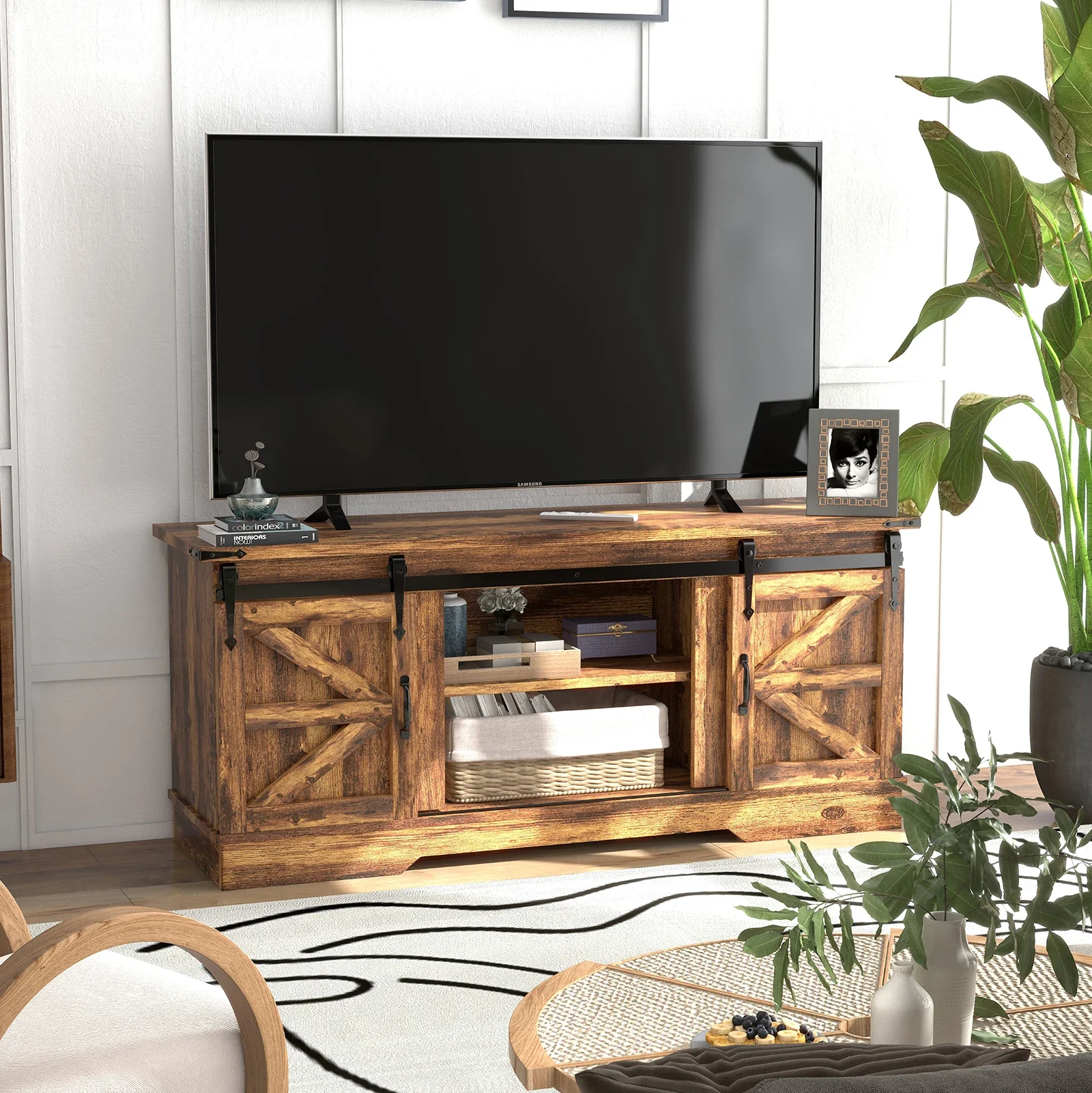 # Soporte de TV Moderner Stil MDF Mittel tisch gran oferta Wohnzimmer möbelowo Home Hotel Schlafzimmer Holz Stil Home Office TV-Schrank
