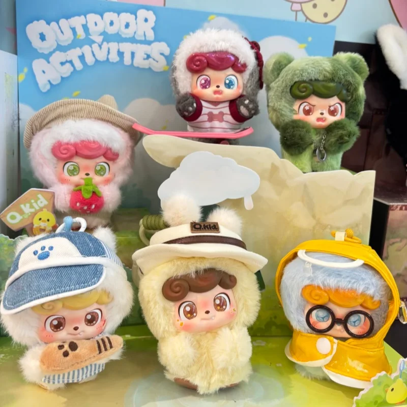 ตุ๊กตา Jotoys Q.Kid Trend แบบกล่องสุ่ม ซีรีส์กิจกรรมกลางแจ้ง น่ารัก ของสะสม ตกแต่งโต๊ะทำงาน สำหรับเด็กผู้หญิง ของขวัญสำหรับเด็ก