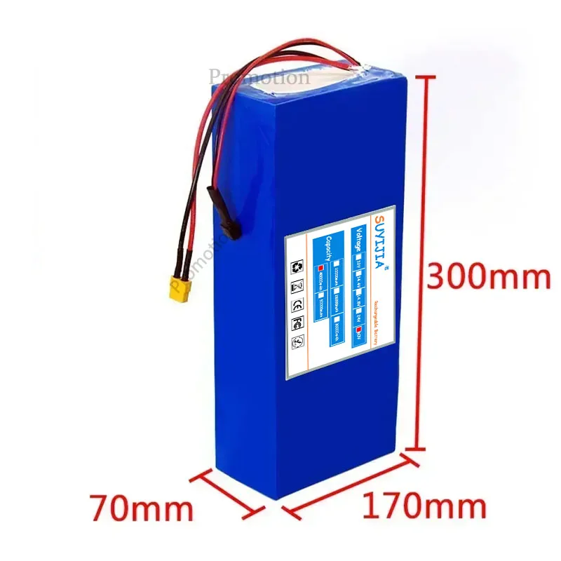 2025 New High Power Battery 60V 40AH 3000W Rechargeable Battery of High Quality Battery with Same Port BMS + Charger 67.2V 3A