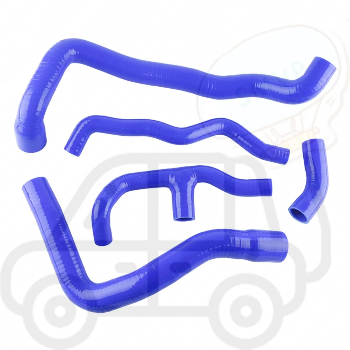 

5PCS 3PLY For 2000-2007 Mercedes Benz C200K W203 Coupe Sport Performance Car Tools Silicone Radiator Hose Kit Coolant Pipe Tube