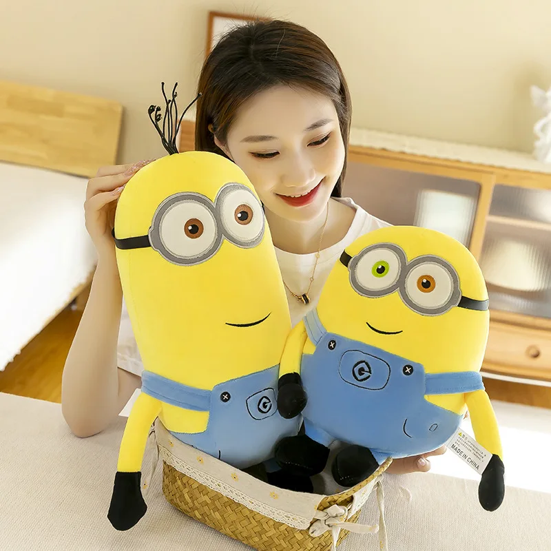 

30CM Minions Plush Dolls Movie Minions Stuffed Plush Animal Toys Pillow Room Decoration Plushie Christmas Gifts for Kids