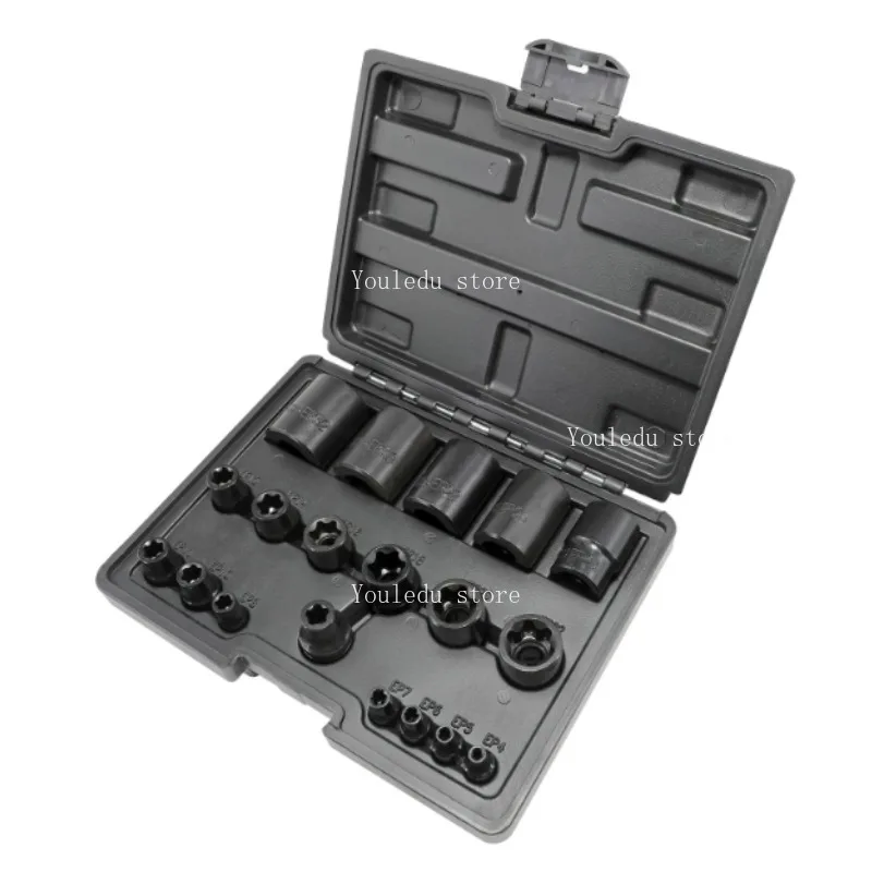 

Suitable for 5-Point 6-Point Wrench Screw Disassembly Tool E-Type Hex Socket EP