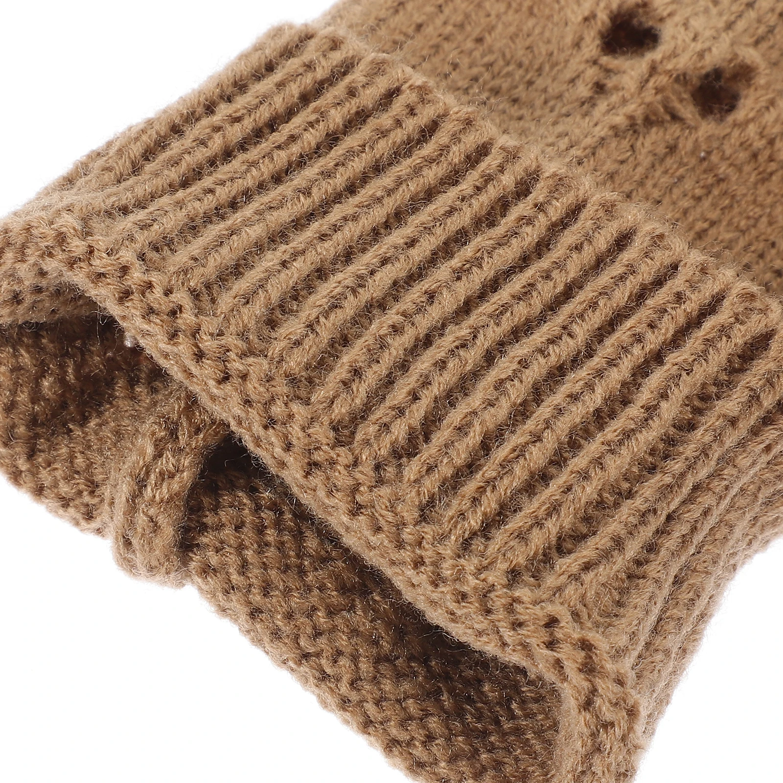 

Fingerless Arm Gloves Women Winter Warm for Cold Weather Outdoor Crochet Mittens Soft Travel Hiking Gift Gloves for Girls Family