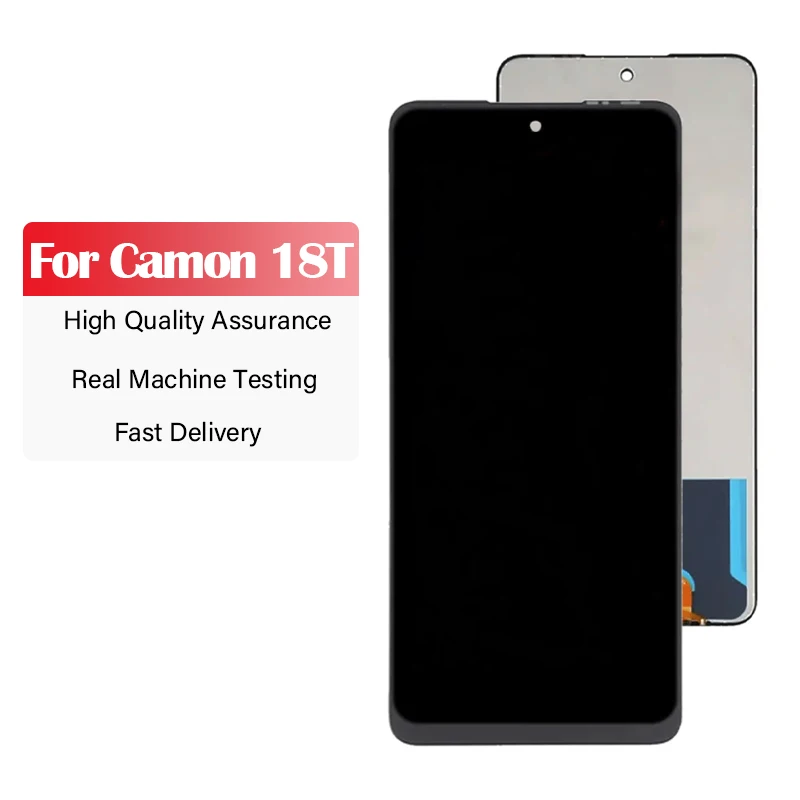 

LCD Screen for 6.80 inches Tecno Camon 18T CH6h LCD Touch Screen Digitizer Assembly with Repair Tool and Glue For camon 18t ch6h