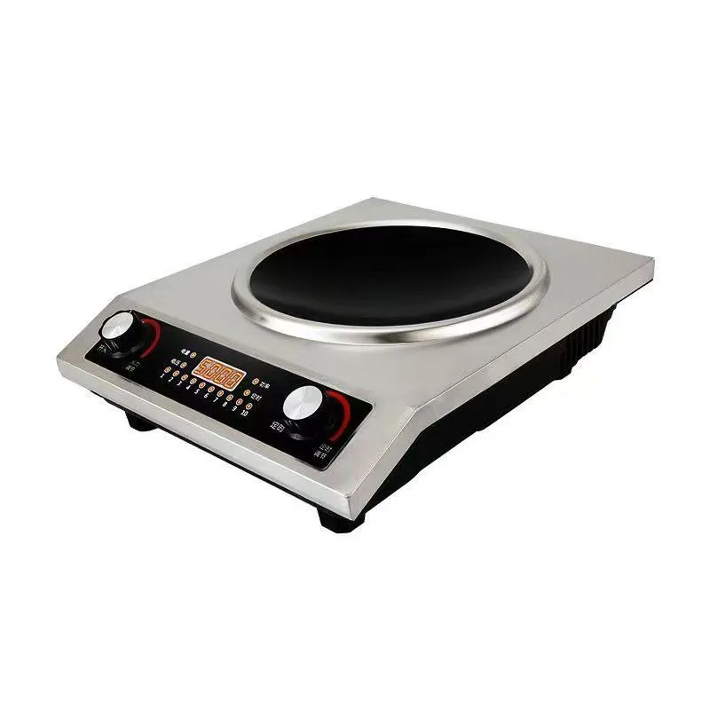 Concave Electric Ceramic Furnace 5000W Black Crystal Furnace Household Multifunctional Concave