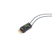 FrSky TW R6 2.4G Dual-Band Remote Control Receiver, Supports S.Bus/PWM/FBus Protocol, Long-Range Anti-Interference RC Remote