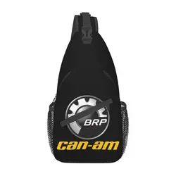 Mochila cruzada de hombro para hombre, morral de hombro para el pecho, a la moda, BRP Can Am