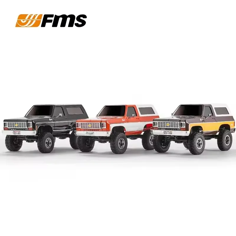 FMS 1/24 FCX24 K5 RC Auto Pickup Fernbedienung Klettern Geländewagen Simulation Modell Doppel Geschwindigkeit Getriebe Junge Spielzeug