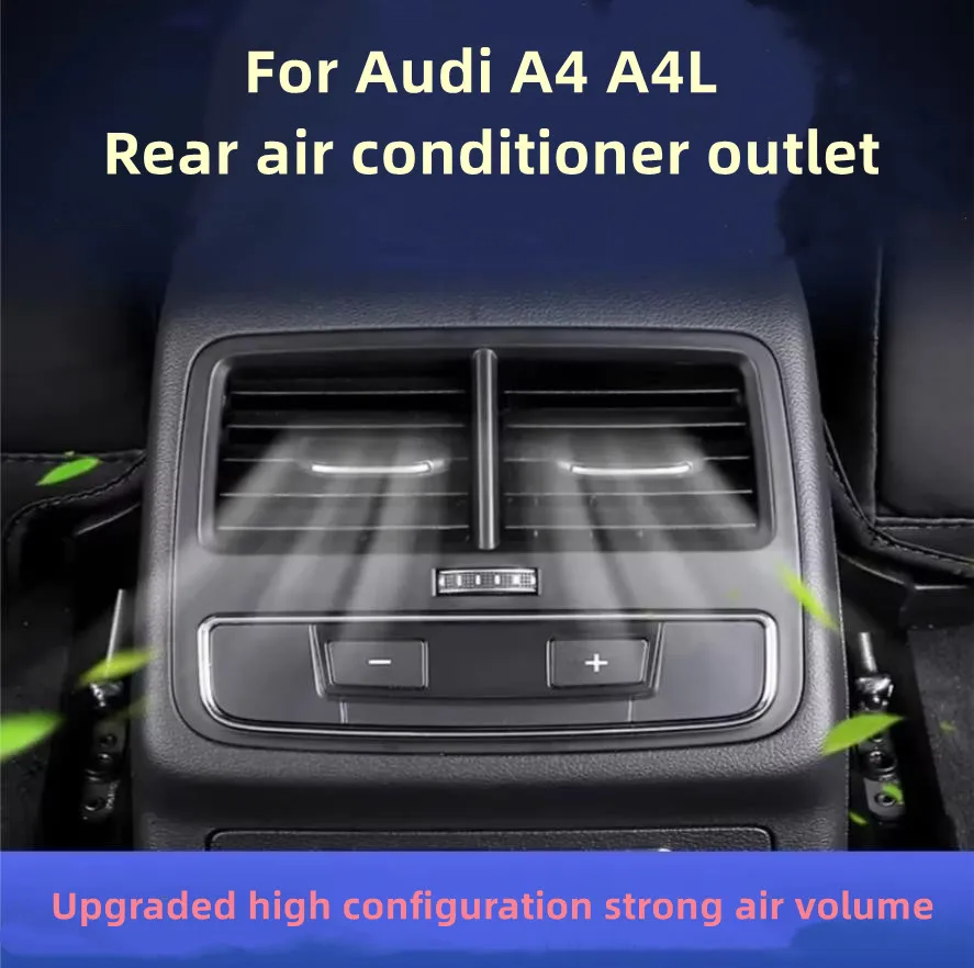 

Original auto parts upgrade for the new Audi A4 B9 17-22 rear air conditioning real air outlet upgrade modification