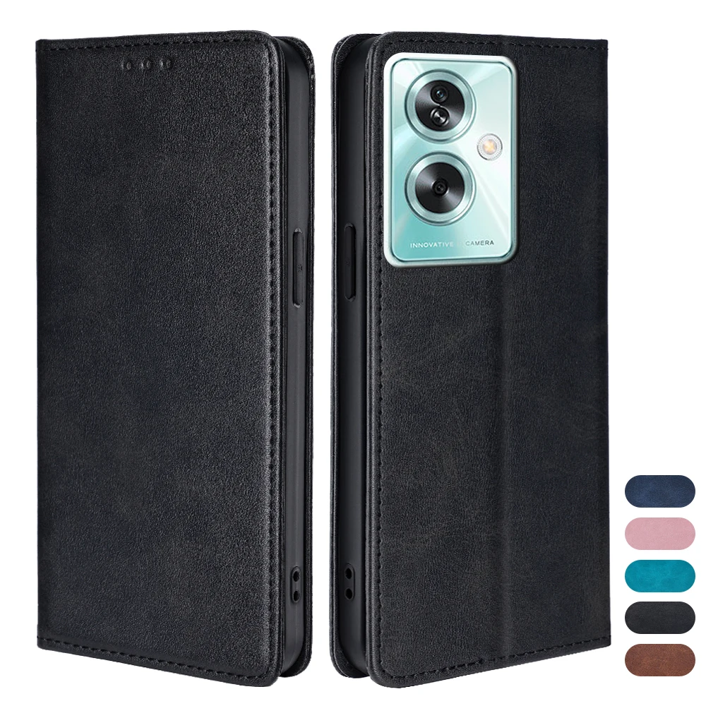 OPPO A59 Magneitc Leather Case for OPPO A2M A2X A79 A94 A95 A93 A54 A93S A74 A73 A1 Pro A9 A9X Business Flip Mobile Phone Case