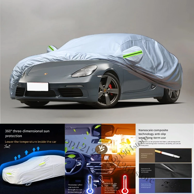 

For Porsche 718 Car cover Exterior Car Cover Outdoor Protection Full Car Covers Waterproof