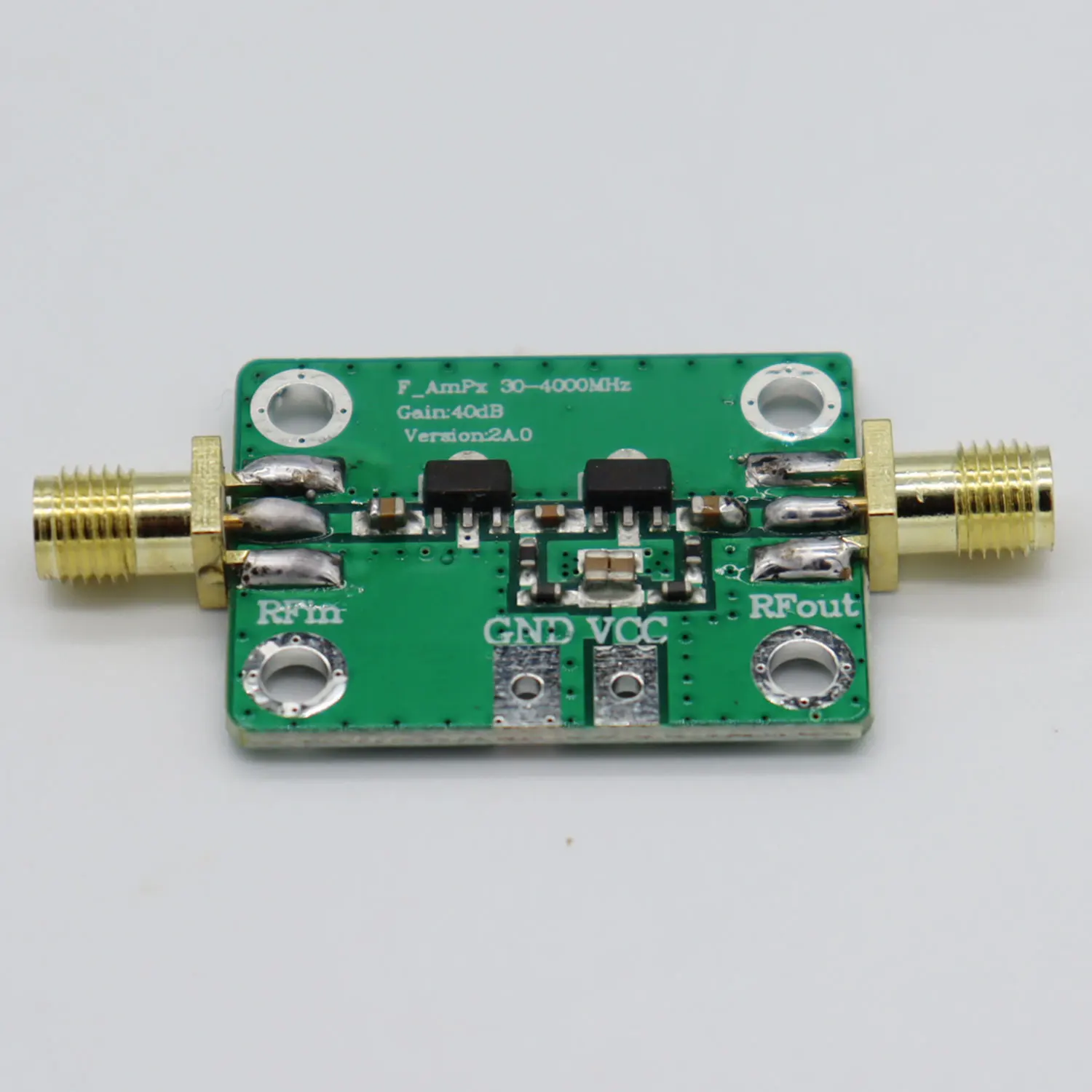 NEW 30-4000mhz RF Wideband Amplifier Gain 40dB Low Noise Amplifier LNA Board Modules DC 5V 50Ω for FM HF VHFf/UHF