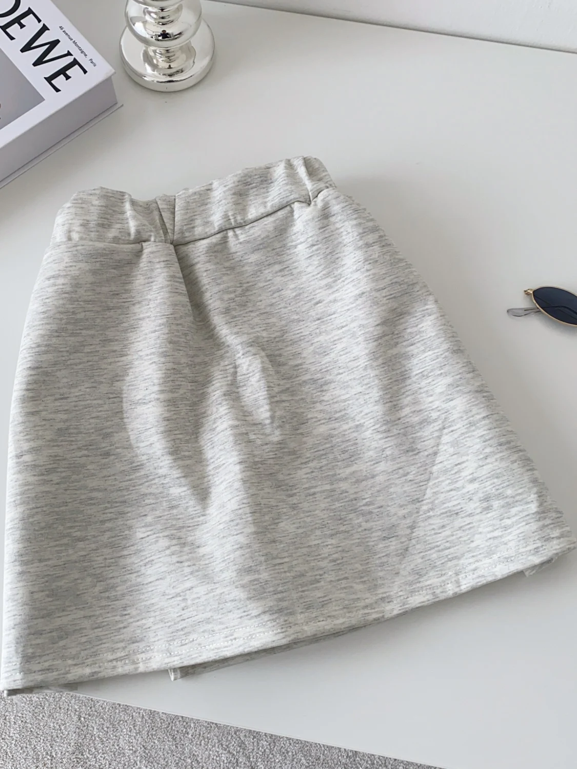 

High Waist A-Line Skirt for Women Summer 2025 Chic Design Sensation Spor Split Korean Sle Commute Casual Skirt