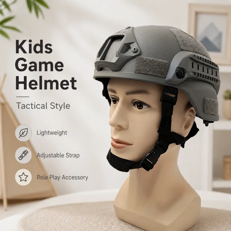 サイドピカティニーレール付き高速戦術ヘルメット、軽量保護ヘッドギア、csエアソフト、ペイントボール、ウォーゲーム、ミリタリー用
