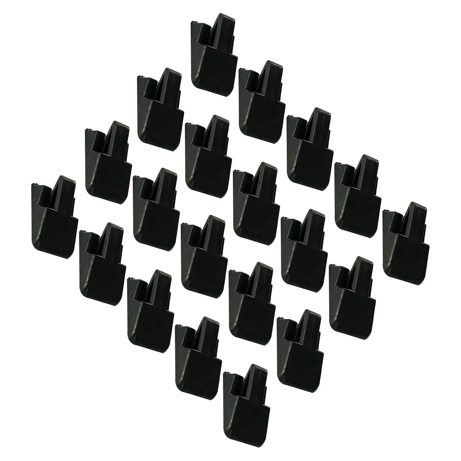20x Modern Ring Holder Organizer Decorative Jewelry Ring Rectangle Rack Home Jewelry Storage Counter Display Storage Tradeshow