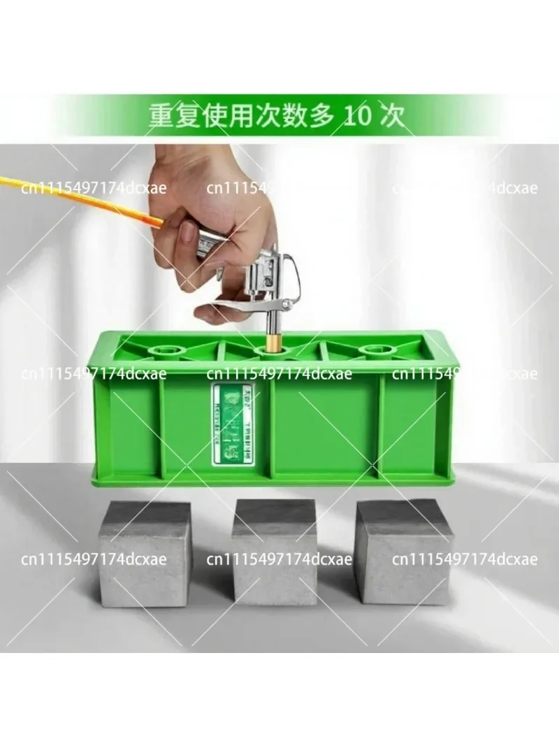 50x50x50mm ABS Plastic Concrete Cube Test Mold for Brick And Block Testing Durable Construction Material Sample Testing Tool