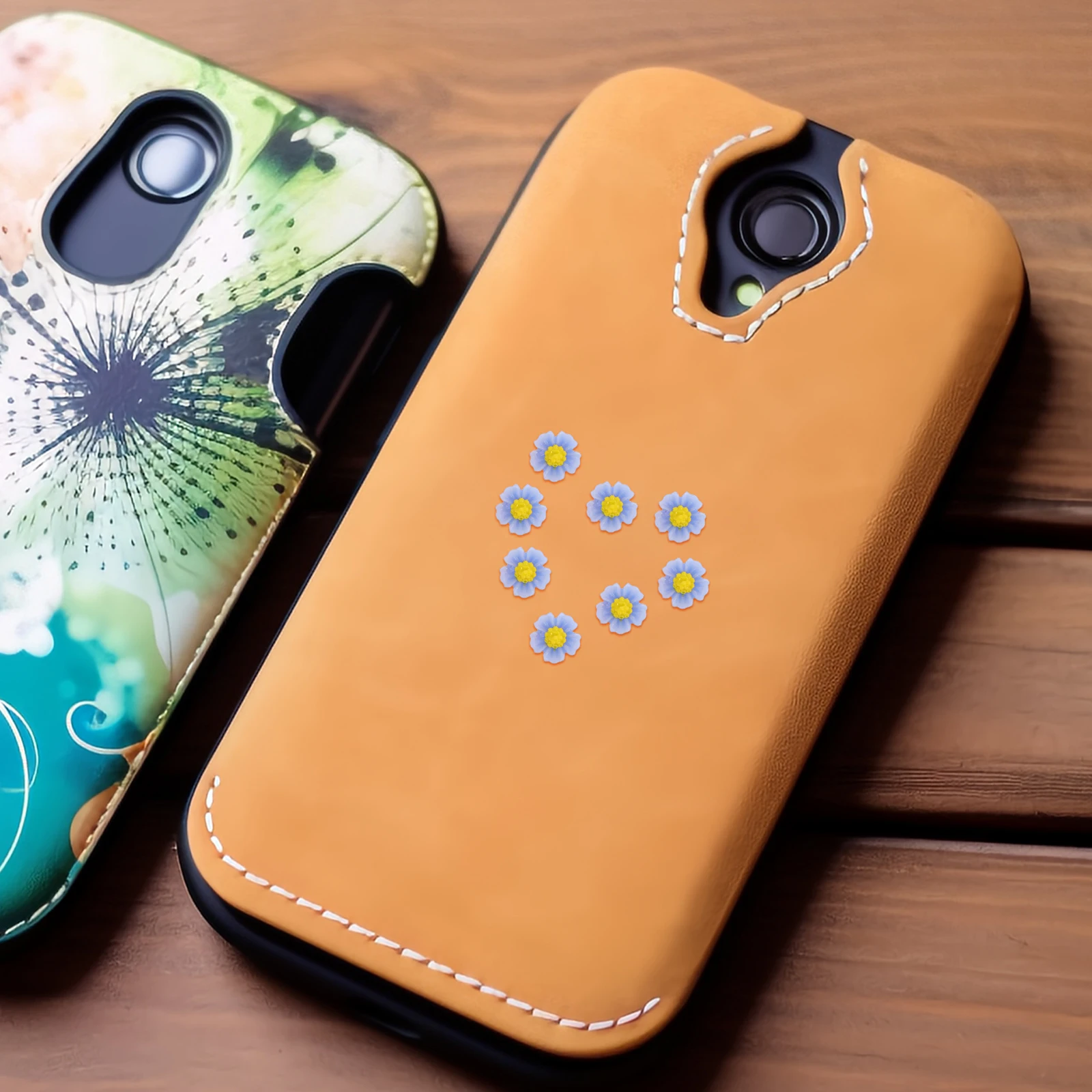 

300pcs Resin Small Flower Embellishments 6Mm Mini Craft Flowers For Diy Nail Art Phone Case Decoration Scrapbooking Ornaments