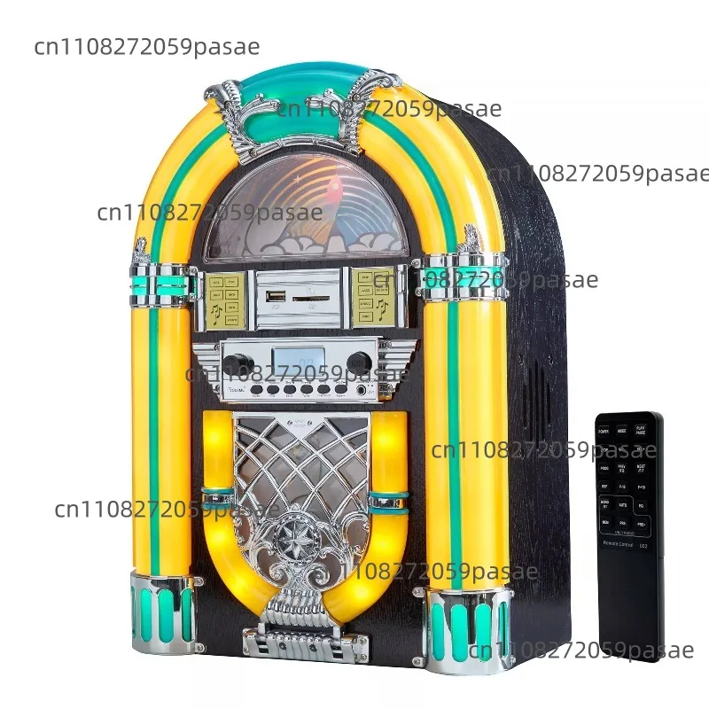 Retro Bluetooth CD Player, Desktop CD Player, Jukebox, Album Player, Stereo System