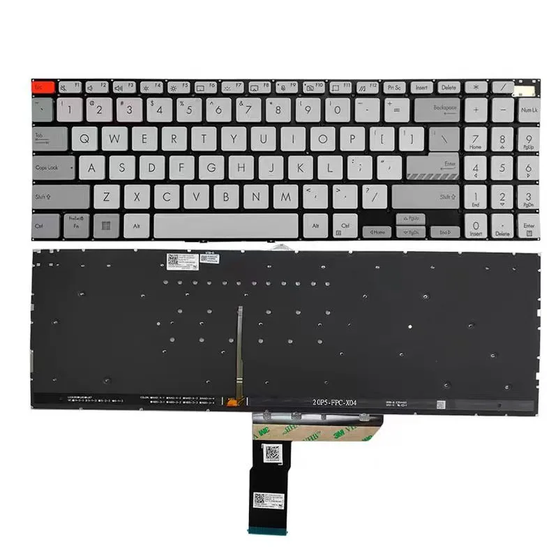 US Layout Keybaord For Asus M3500 M7600 M6500 K6500 K3500 N7600 M7600Q K6500Z K3500P M6500R/Q X3500PH M3500Q N7600Z