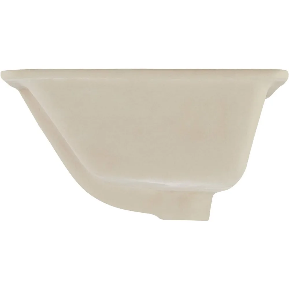 الأجهزة 447963 Sawgrass 21 حوض الحمام السفلي الصيني الزجاجي - أبيض