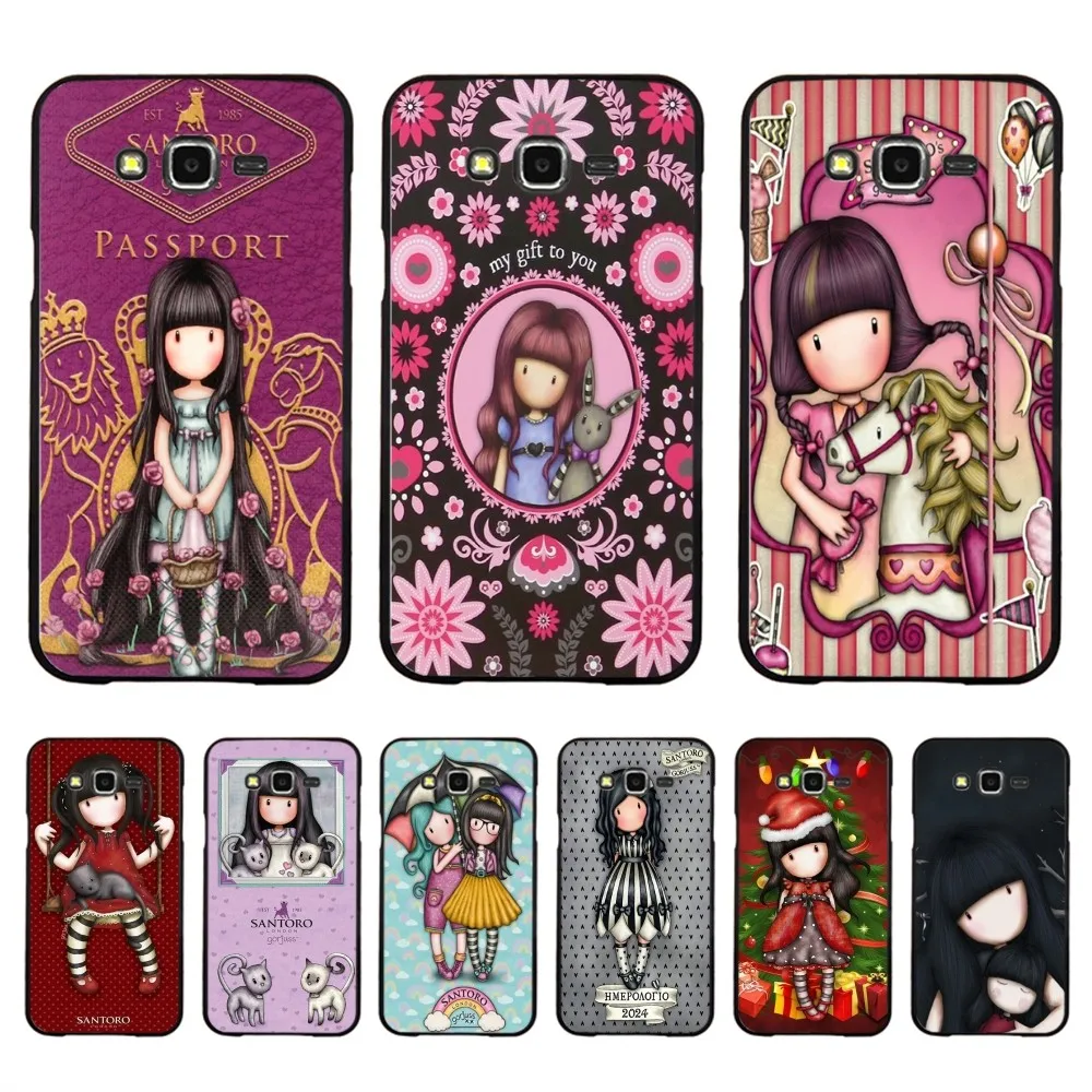 

S-Santoro Girl G-Gorjuss Mousepad For Samsung J 7 plus 7core J7 neo J6 plus prime J6 Mobile Cover