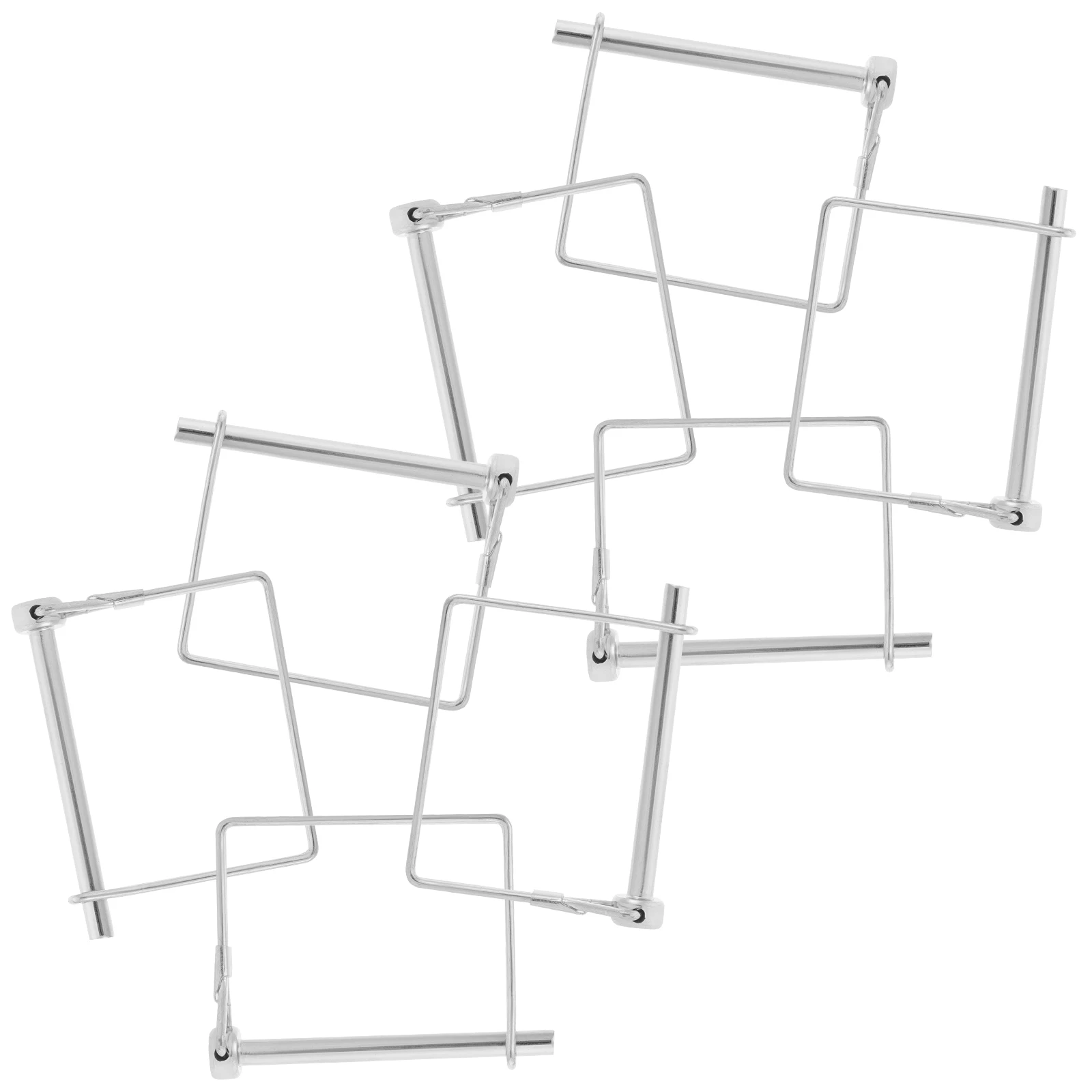 

8pcs 1 Farm Safety Coupler Wire Retainer Hitch Trailer Hitch Safety Coupler Pin For Lawn Pin For Hitches 4\
