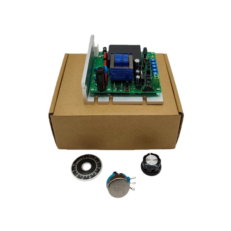 DC motor controller (1/4 hp, 1/3 hp, 1/2 hp), DC motor soft start and soft stop function control, 0-10V control.