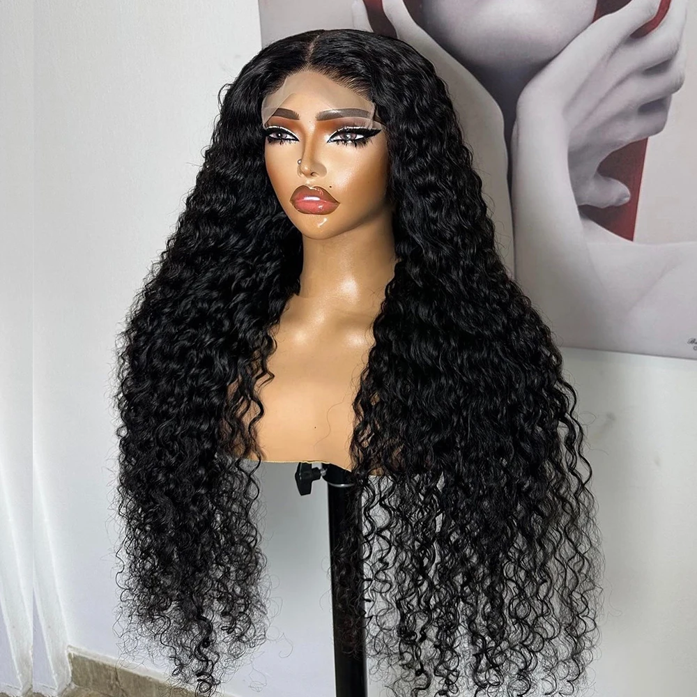 Wig Gelombang Longgar Kepadatan 400 13×6 HD Wig Renda Frontal 360 HD Wig Renda Frontal Rambut Manusia Wig Gelombang Dalam Remy Brasil Preplucked