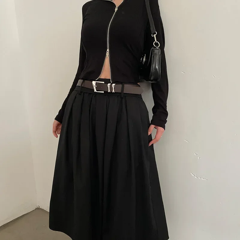 Trendy INS Style Women Belt with Alloy Needle Buckle Three Color Leather Versatile Daily Jeans Casual and Fashionable Women Belt
