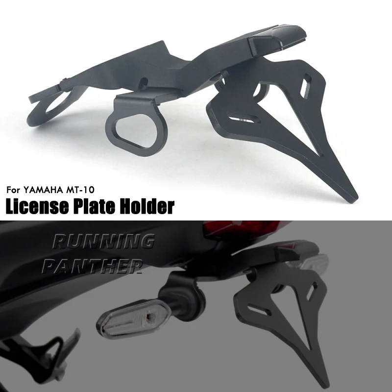 

Motorcycle License Plate Holder Fender Eliminator Rear Short Tail Tidy Bracket For YAMAHA MT10 MT 10 MT-10 SP 2022-2025 2026