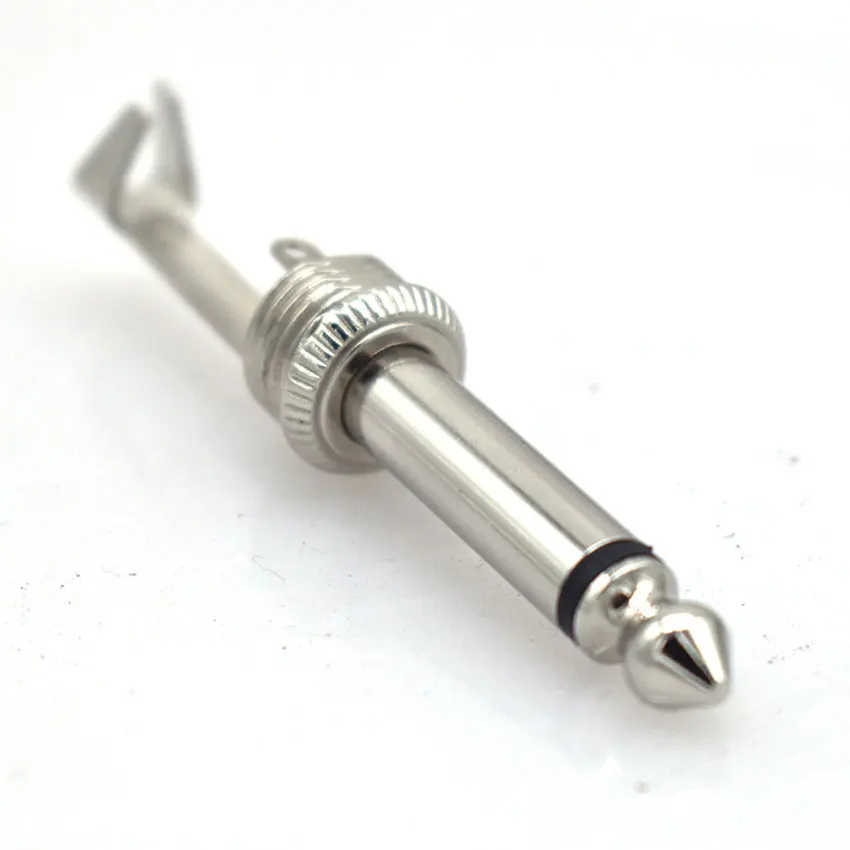 6.35mm Mono/Stereo jack plug male connector Microphone Welding line HeadPhone stereo 1/4\