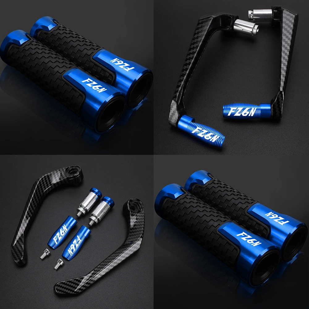

For YAMAHA FZ6N FZ 6N 1998-2010 2009 2008 2007 Motorcycle FZ6 N Handlebar Grips Brake Clutch Levers Guard Protector Handguard