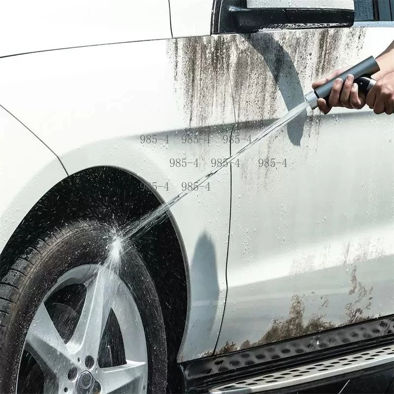 Retractable Water Pipe High Pressure Water Gun, Household Car Wash Nozzle Flushing Car Hose