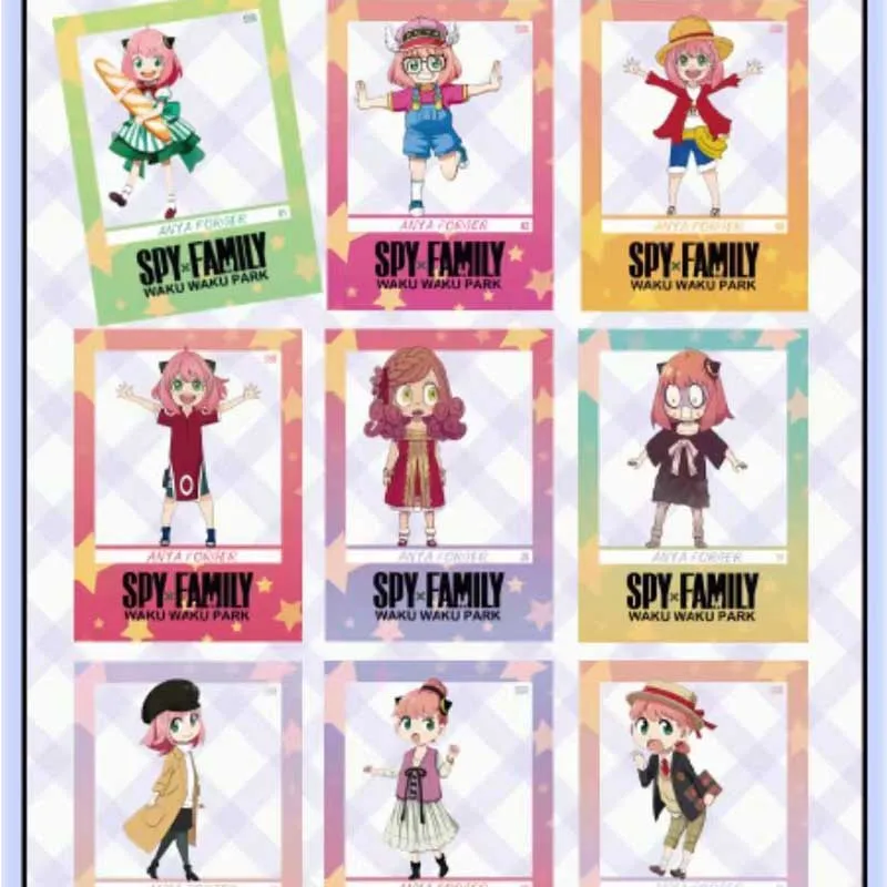 Wholesale SPYxFAMILY Collection Cards Case Huan Hai Cultural Anime Card Dazzle Card Anime Perimeter Toys And Hobbies ACG