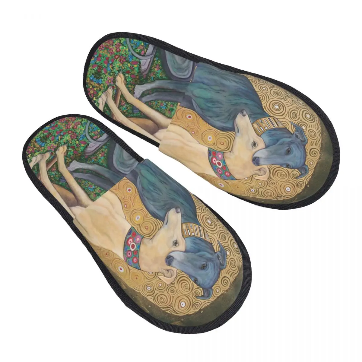 

Тапочки для дома Gustav Klimt Greyhound Dog, женские мягкие тапки из пены с эффектом памяти, тапочки для отеля